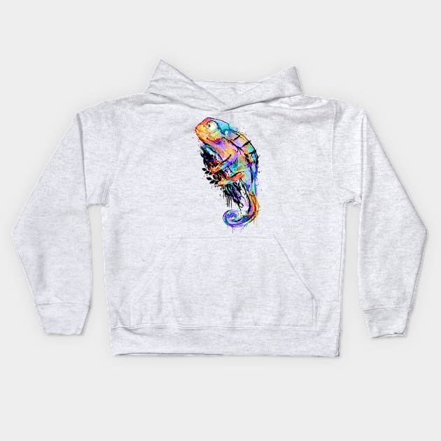 chameleon Kids Hoodie by alnavasord